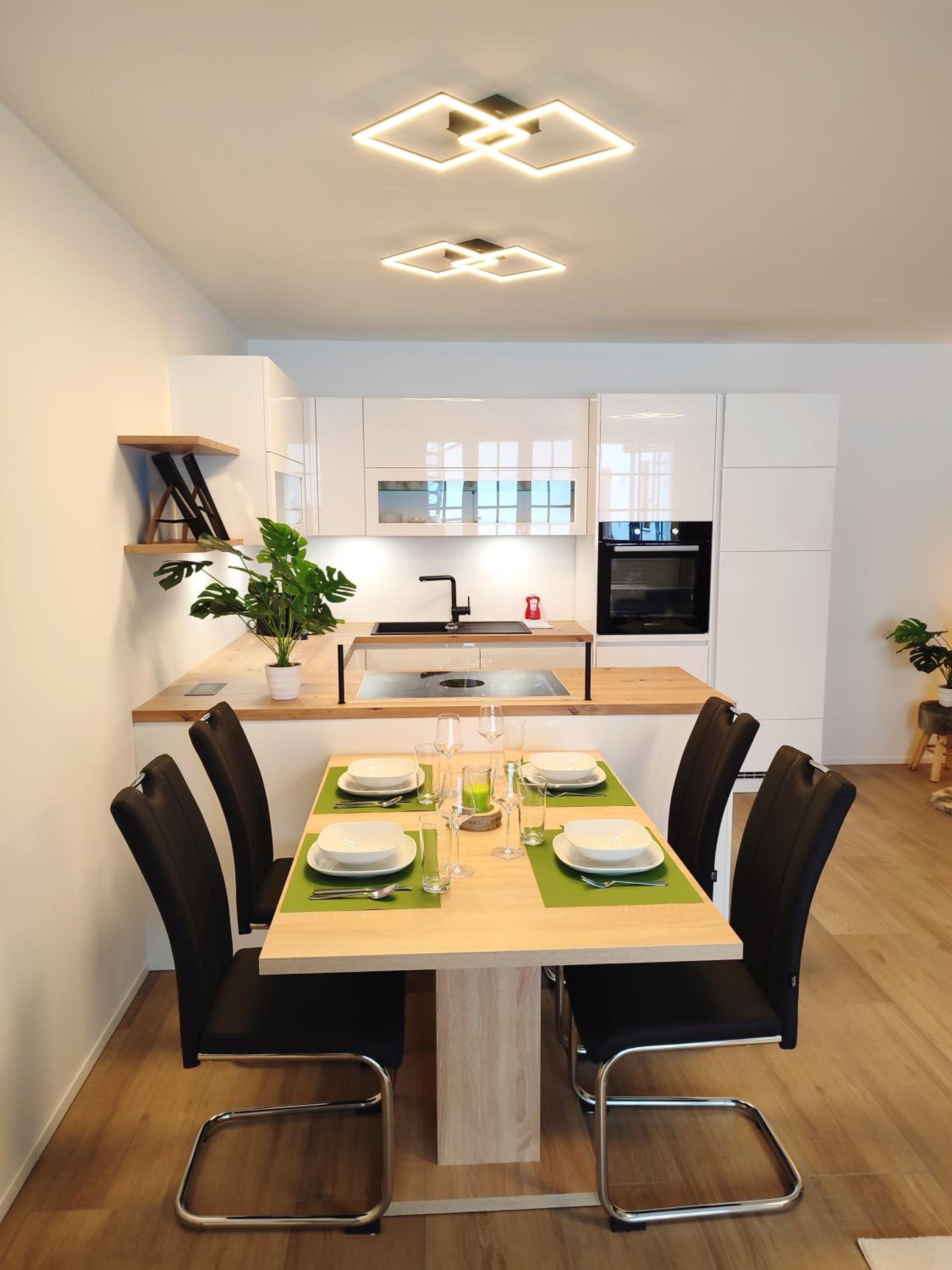 Modern Mountain Apartment - free parking & sauna