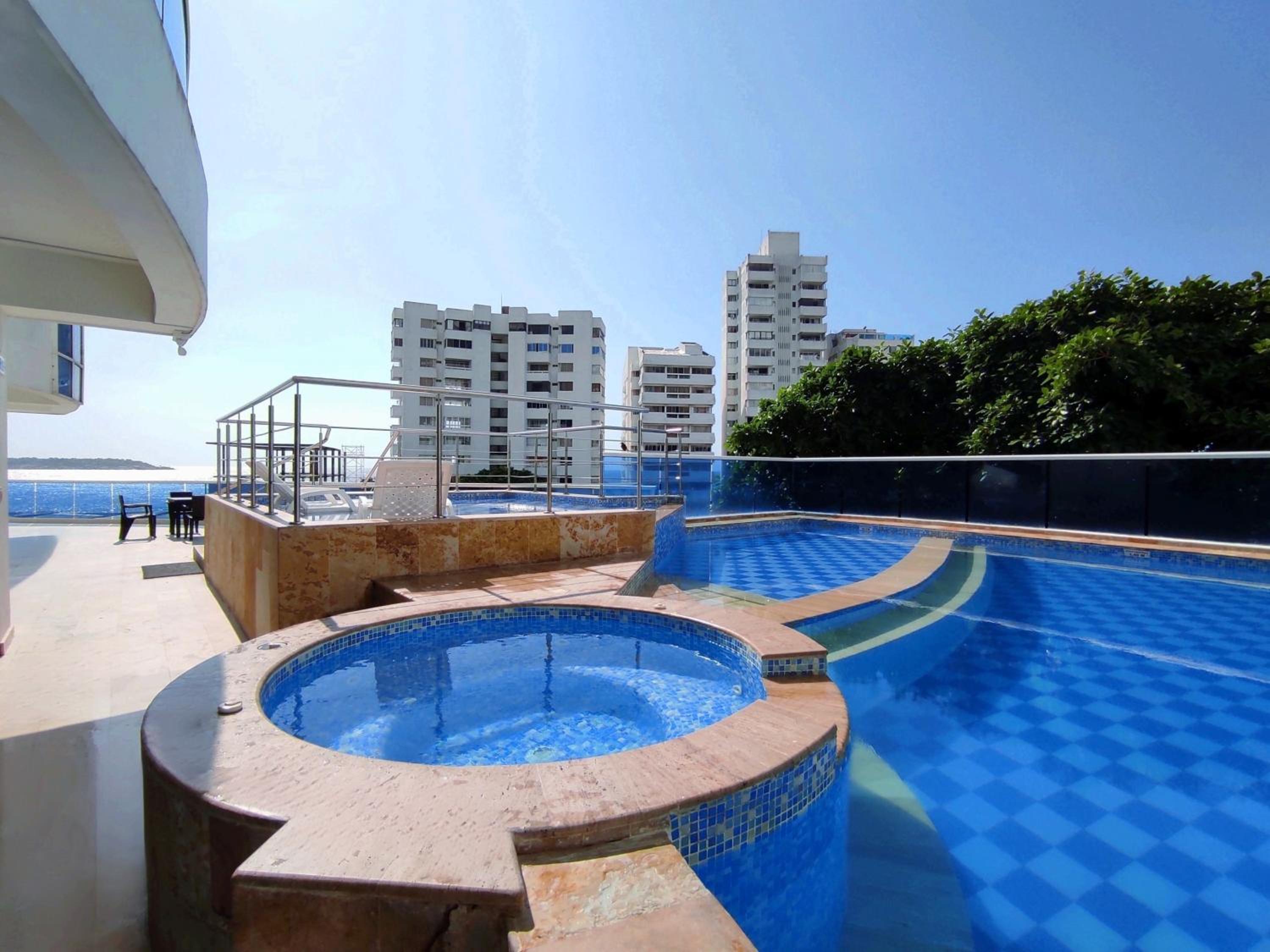 Apartamento con Vista al Mar en Cartagena de Indias
