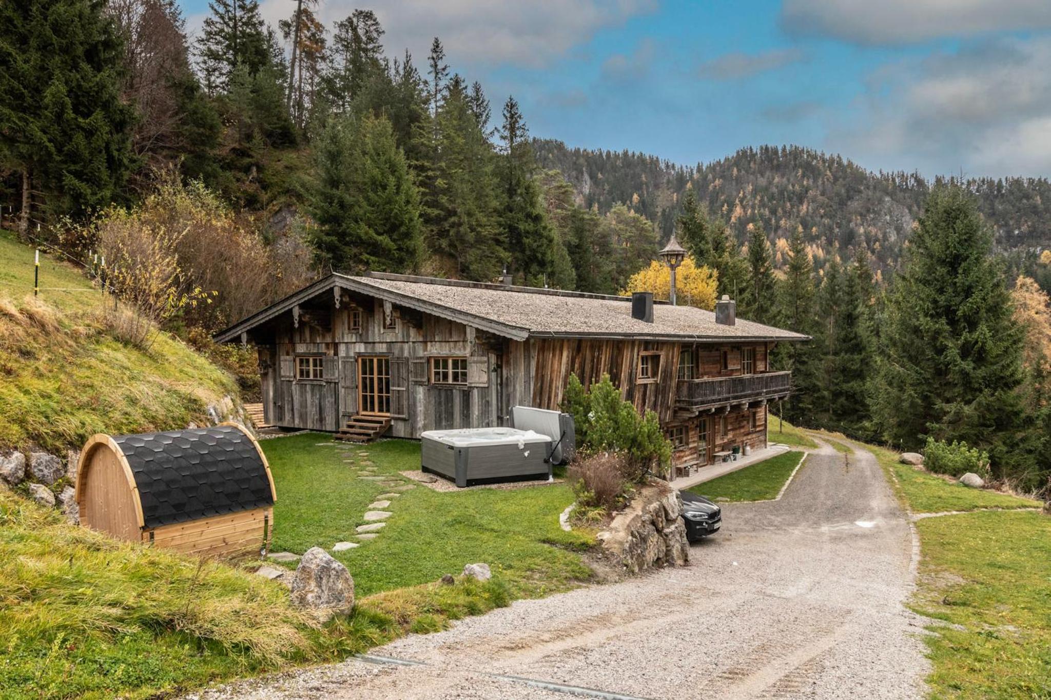 ChaletWK - Luxury old wood mountain chalet in a sunny secluded location with gym, sauna & whirlpool