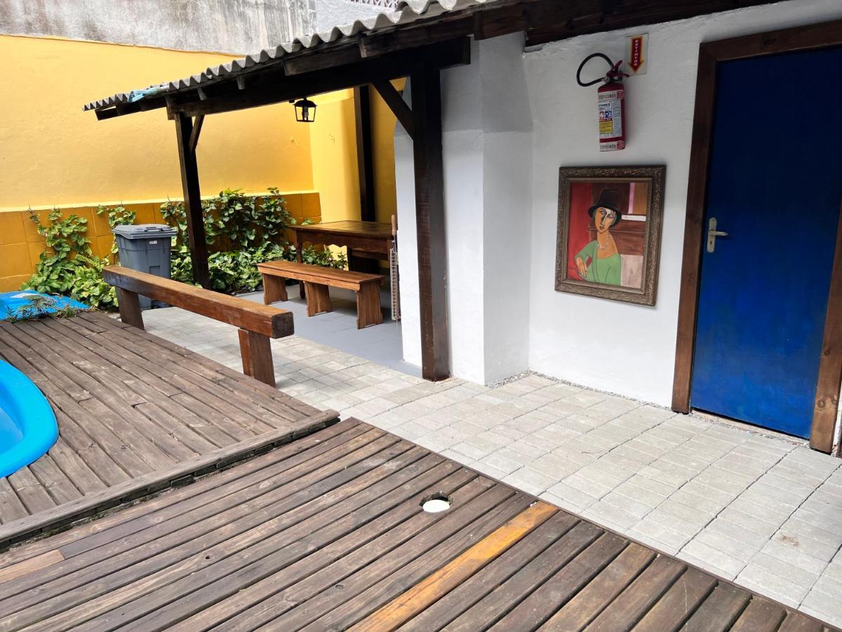 outdoor BBQ area