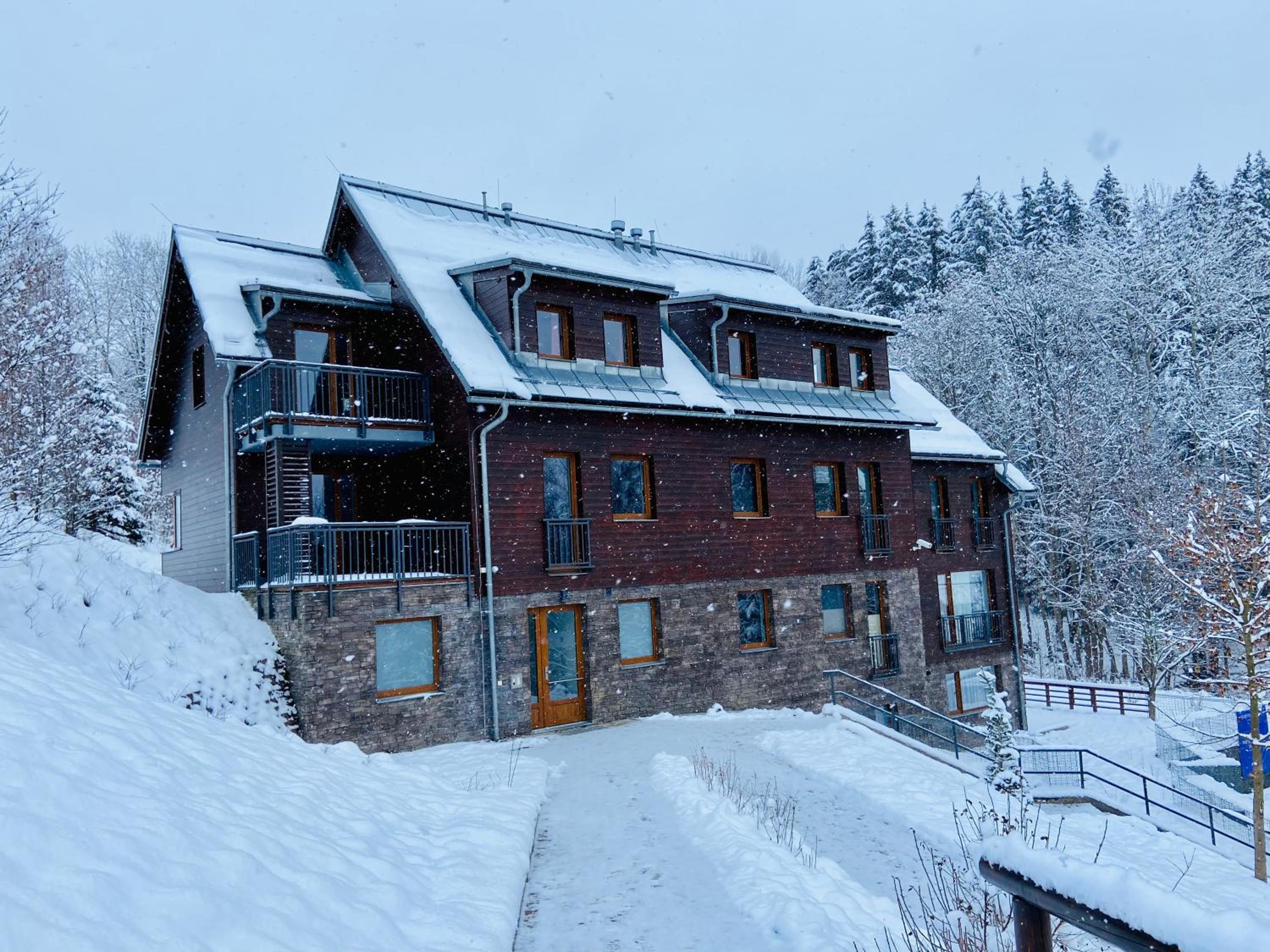 Útulný apartmán v srdci Krkonoš se saunou