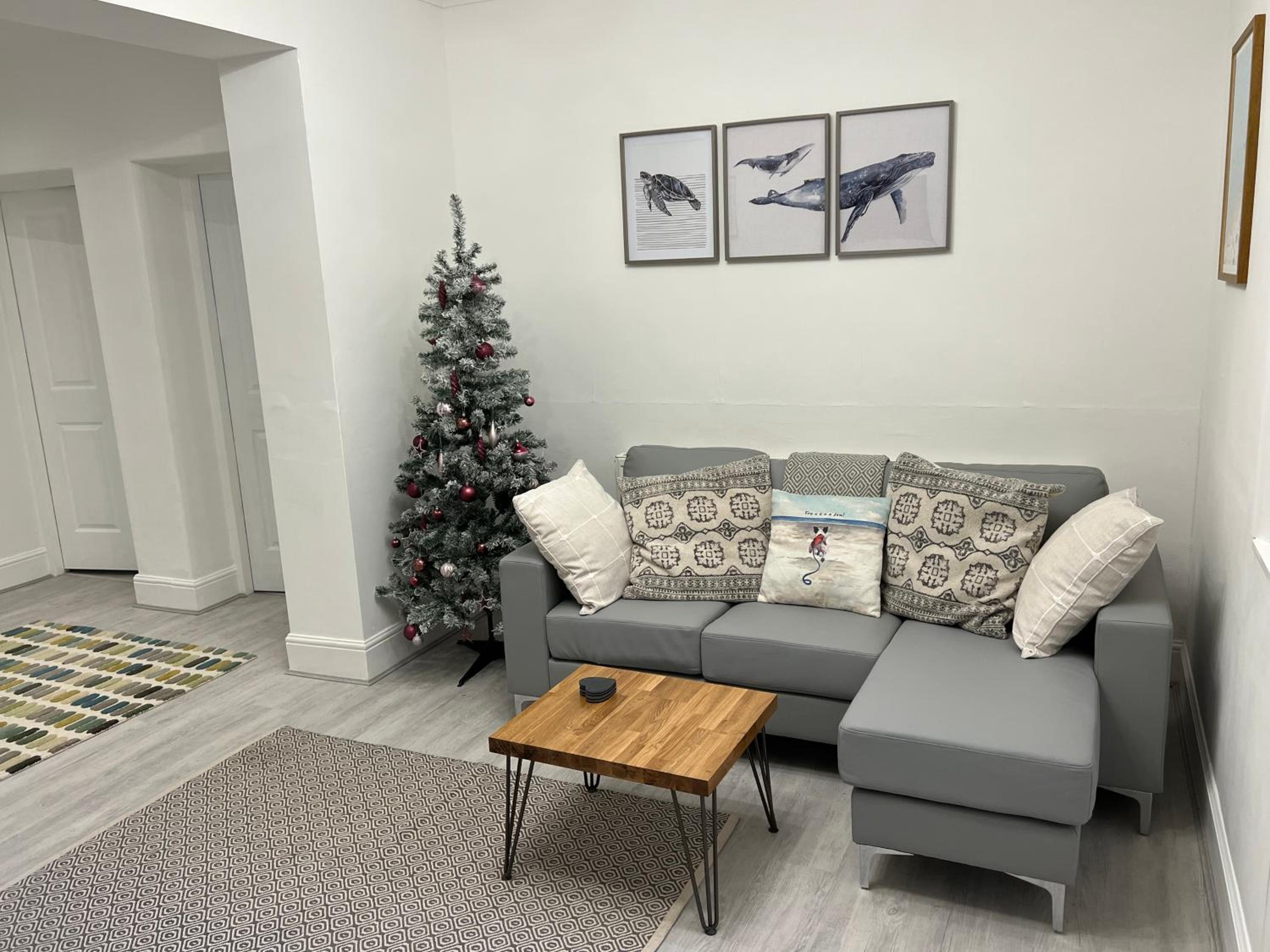 Large Three bed Two bathroom flat in Central Torquay