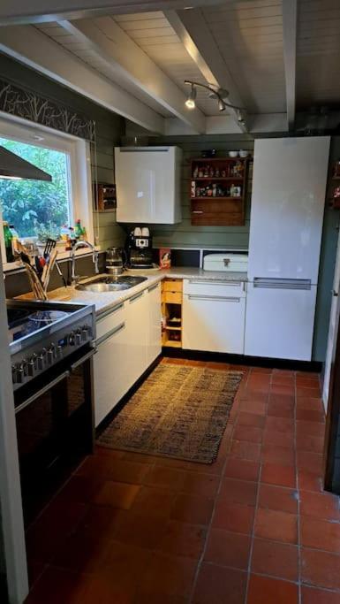 comfortable chalet in a unique location in forest