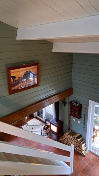 comfortable chalet in a unique location in forest