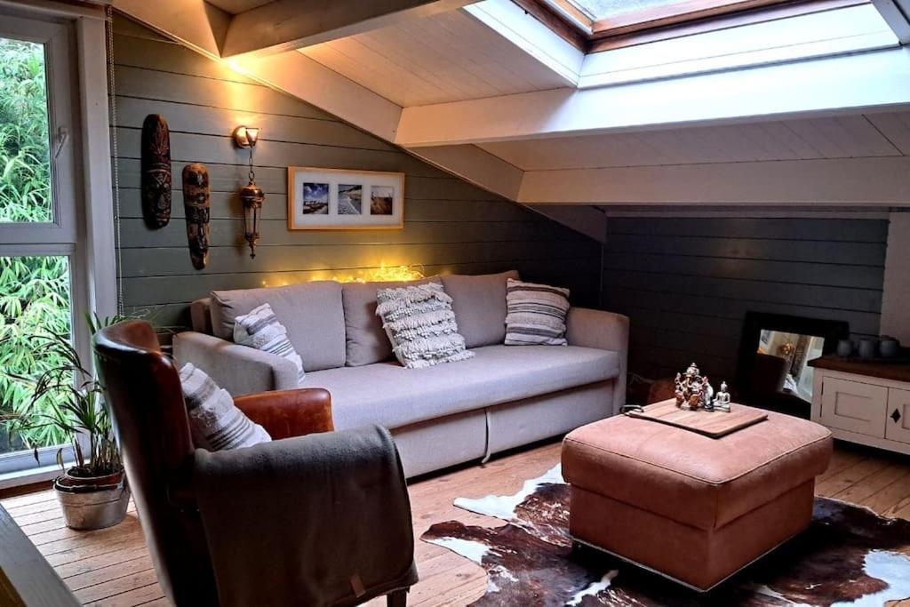 comfortable chalet in a unique location in forest
