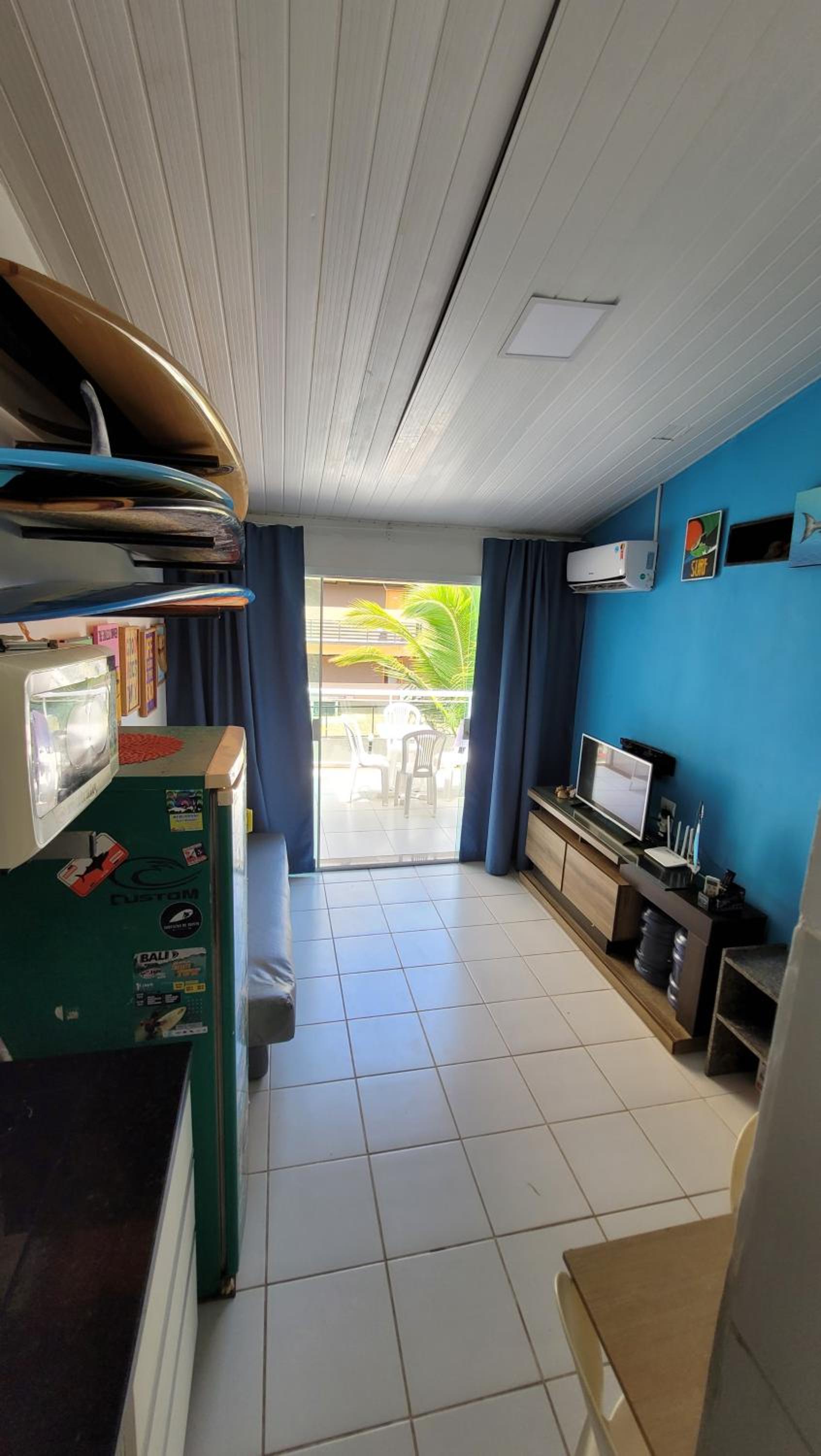 Apt com vista pro mar em Maracaipe