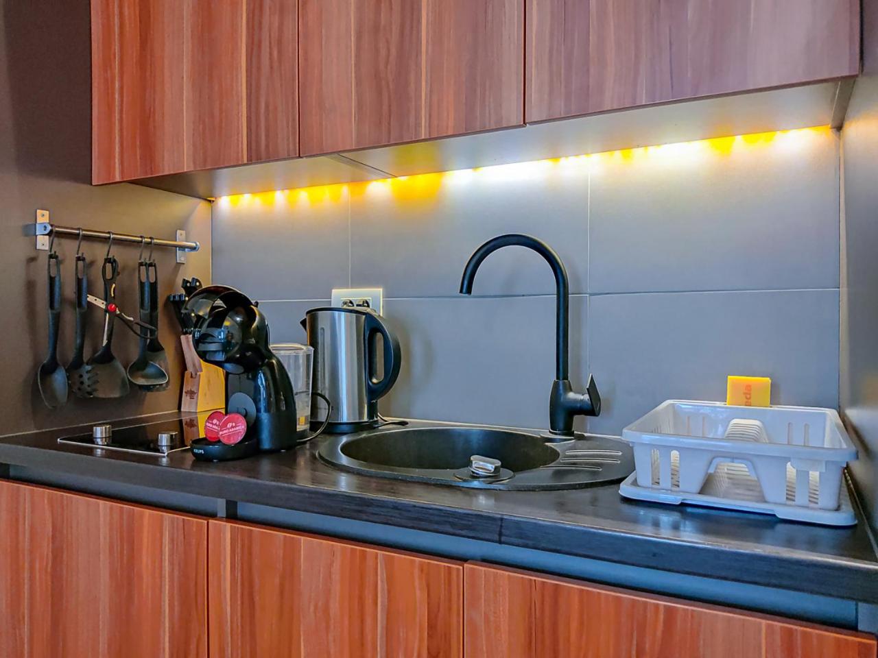 Apartments Cilindar en Zagreb — kitchen