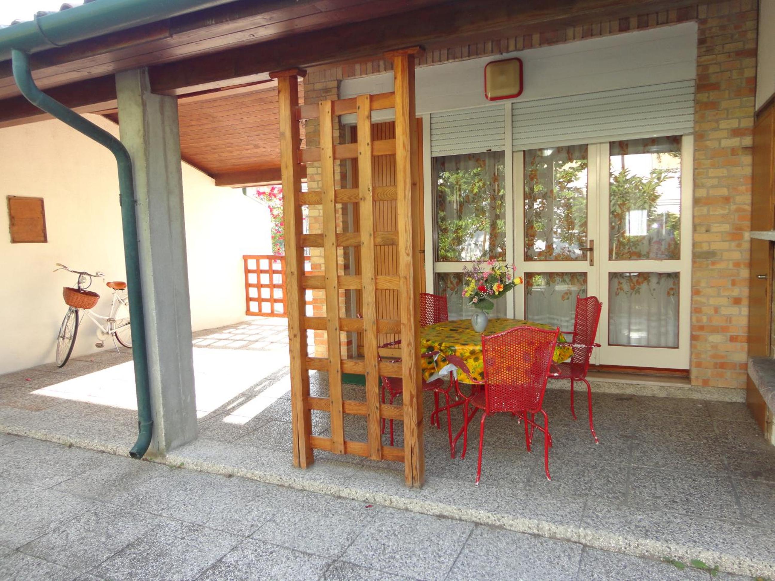 Seaside villa surrounded by a garden