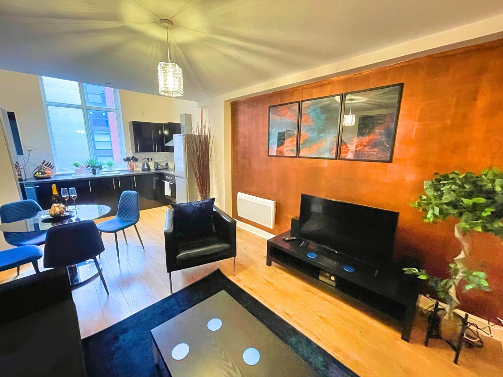 Loft apt in the centre of Sheffield for 3 persons