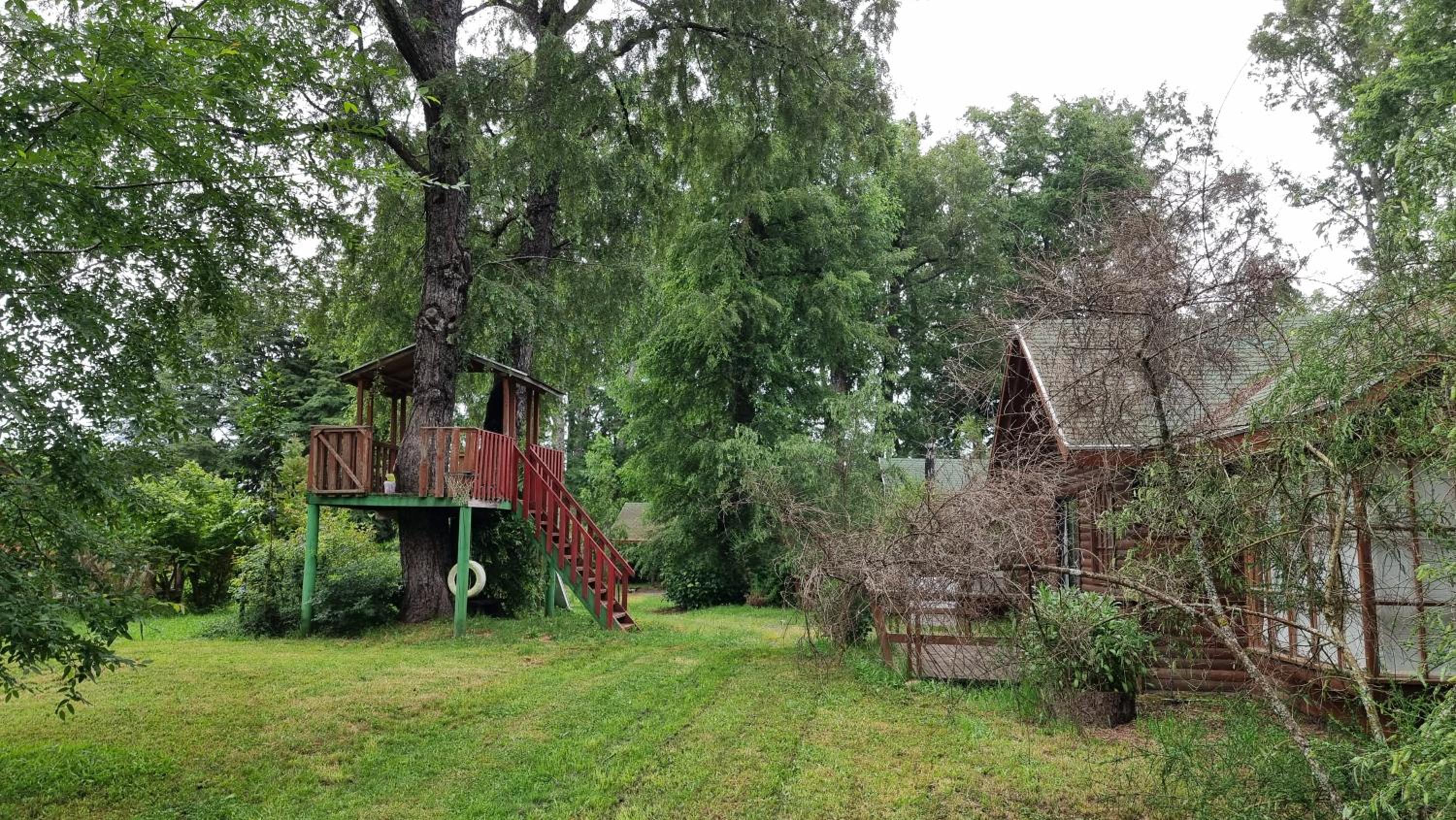 La Casa del Árbol Villarrica Cabañas-Piscina-Tinajas