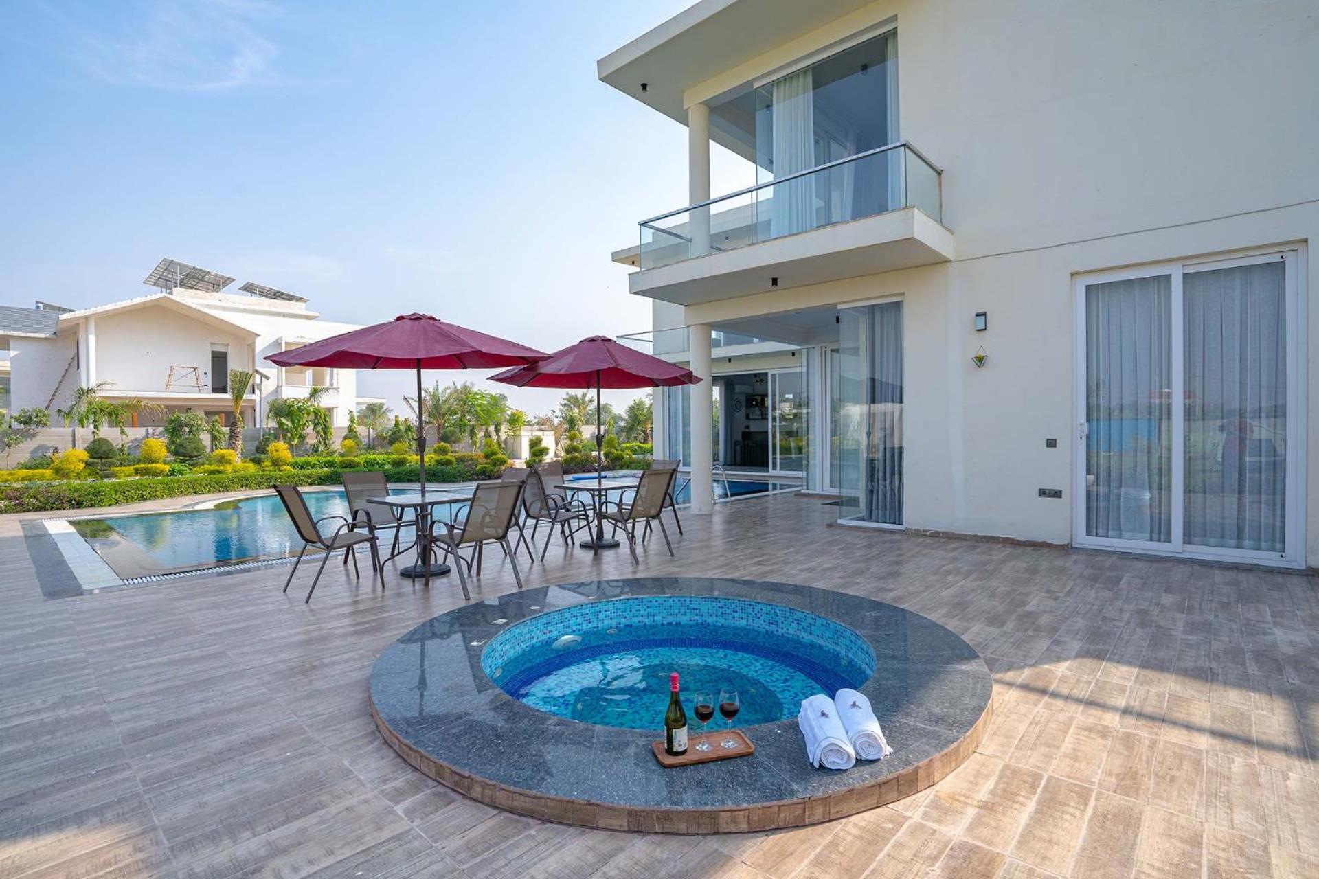 StayVista at Le Blanc Escape w Outdoor Pool view 3