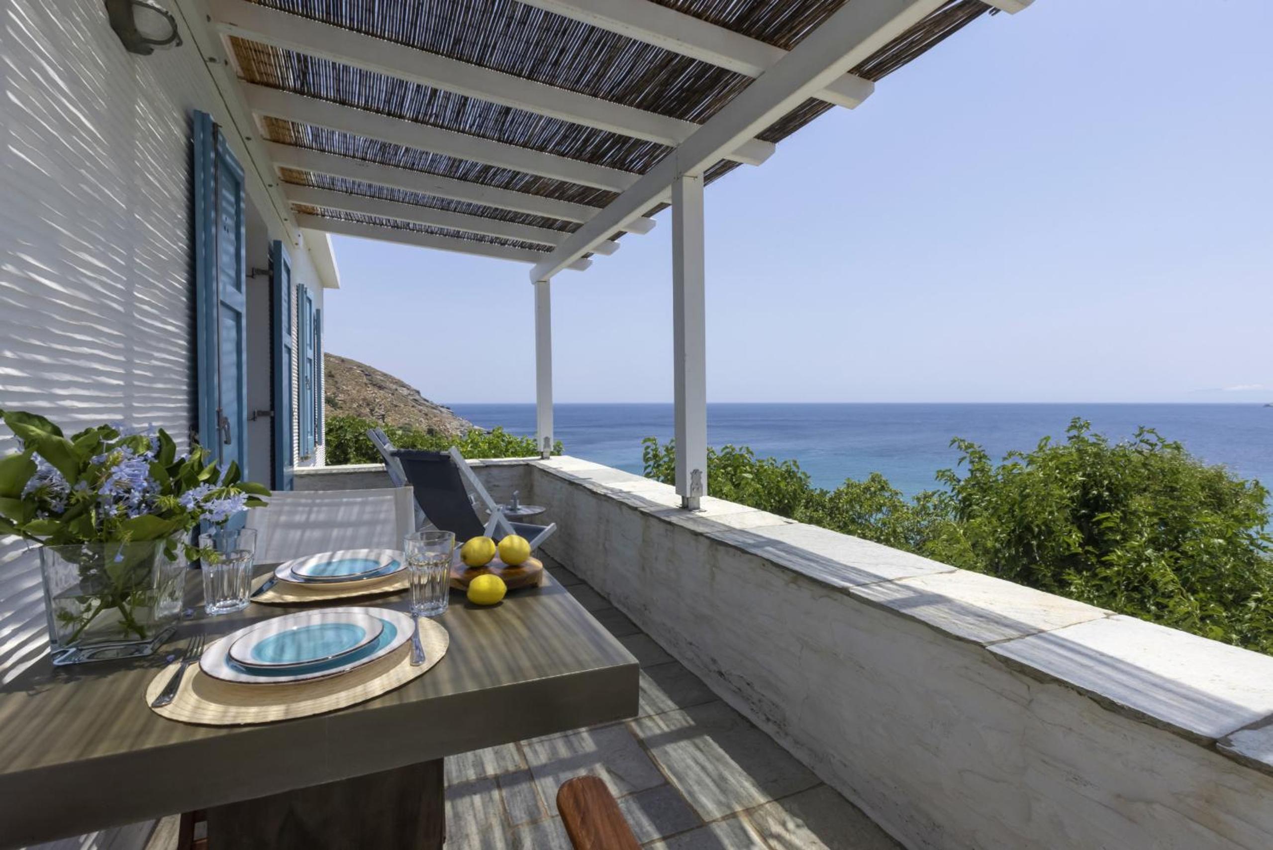 The White House by the beach by Andros Villas Collection view 4