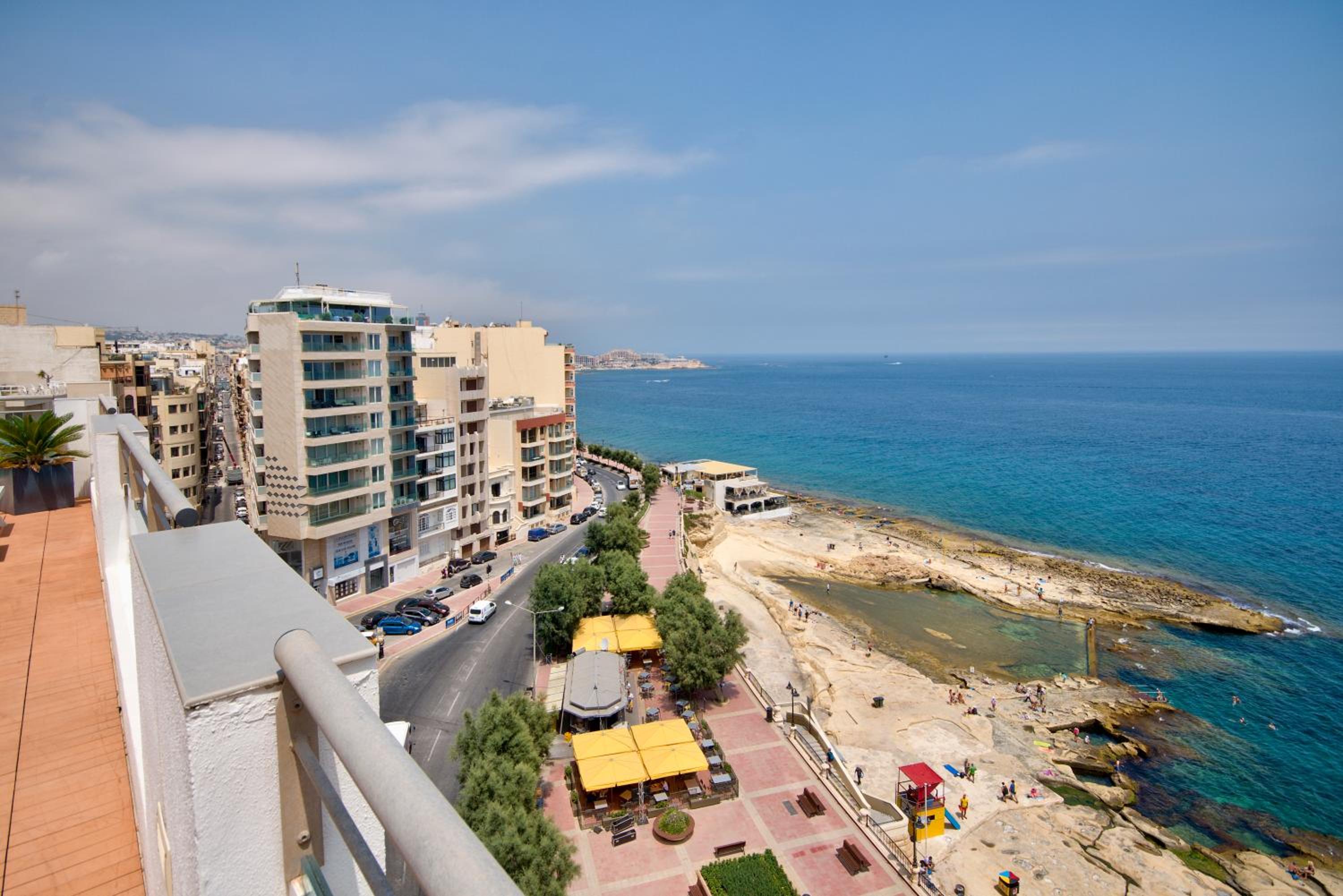 Epic Views Seafront 2-bedroom Sliema penthouse view 5