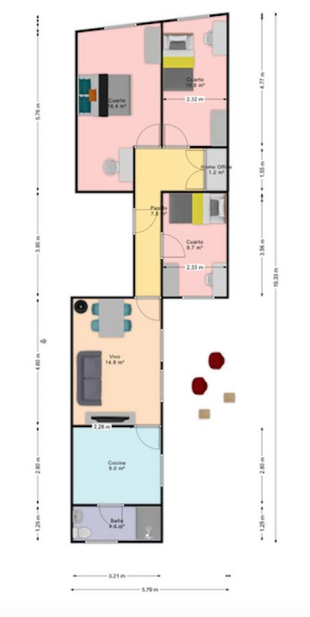 Vivienda acogedora y moderna en pleno centro de Burgos