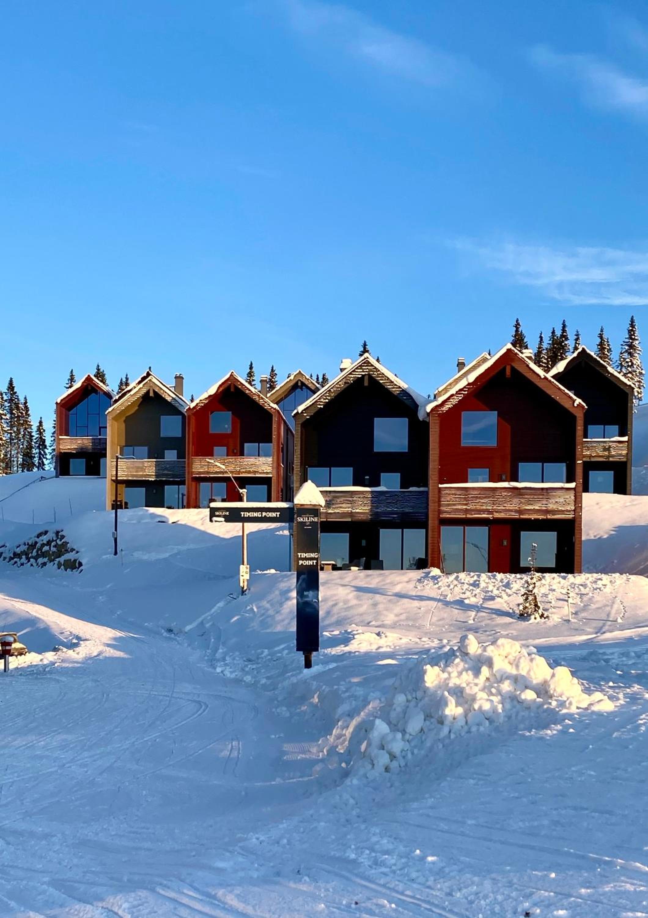 New ski in-out apartment with sauna in Hafjell view 4