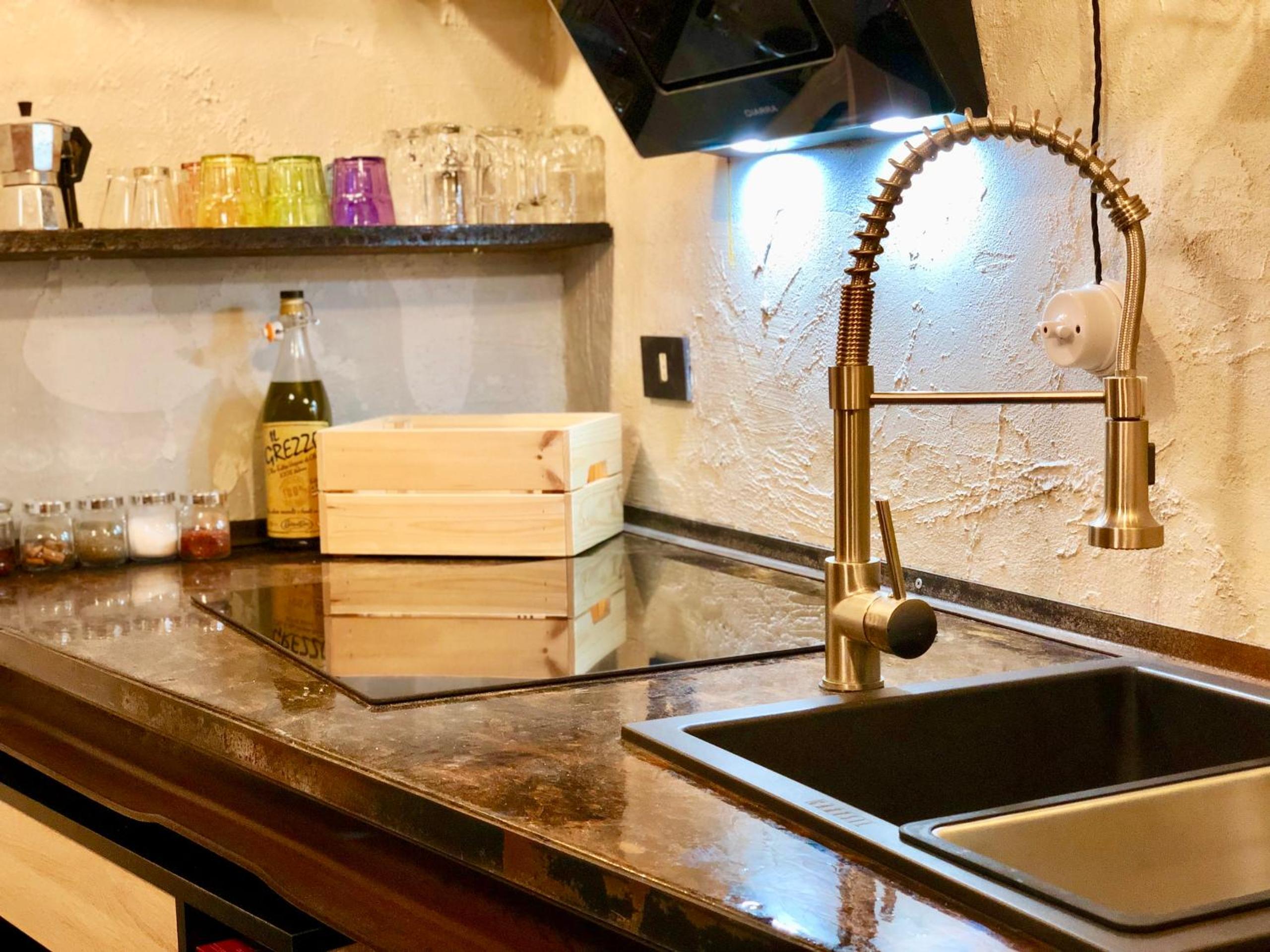 Casa Estia en Siracusa — kitchen