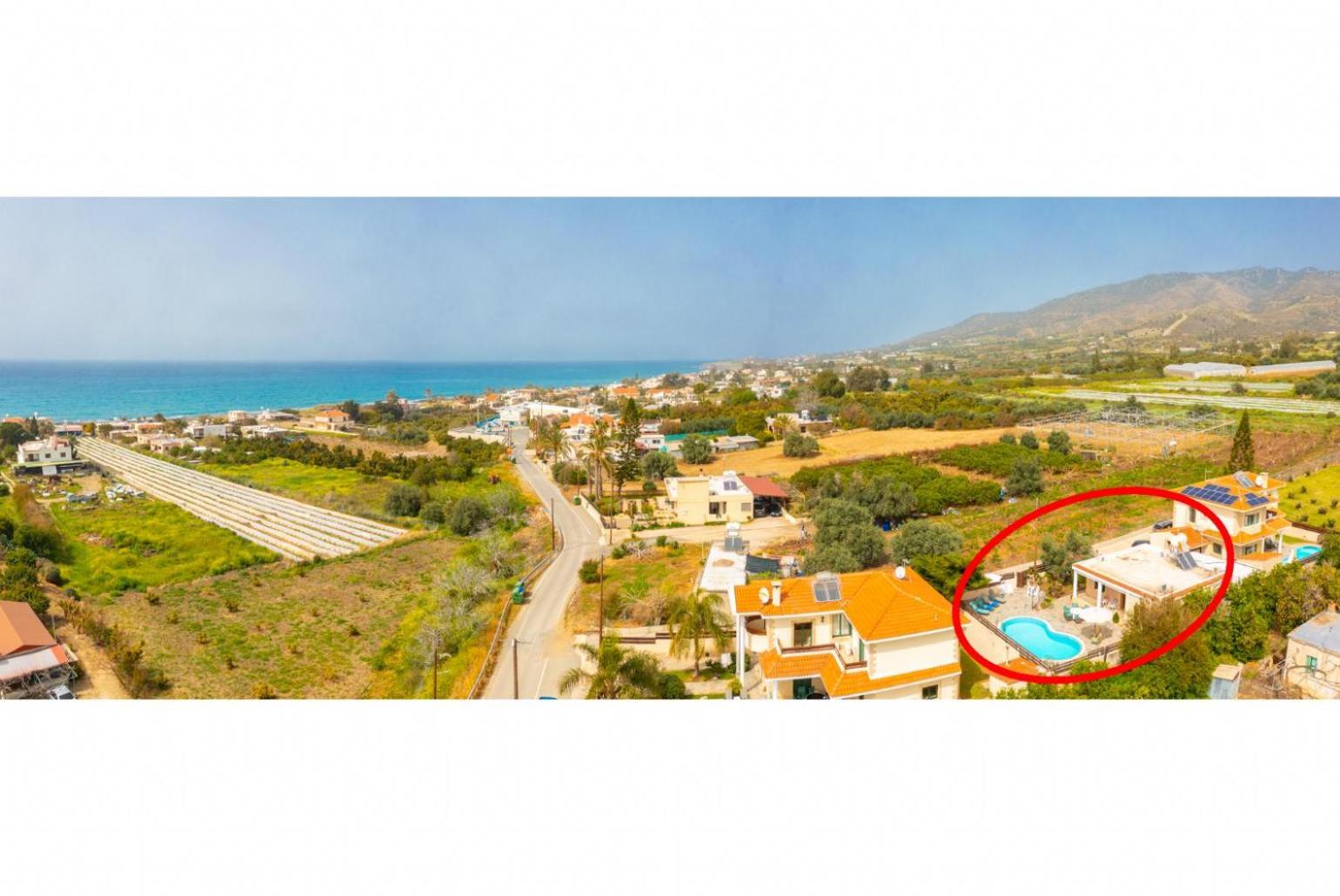 Villa Constantinos view 3