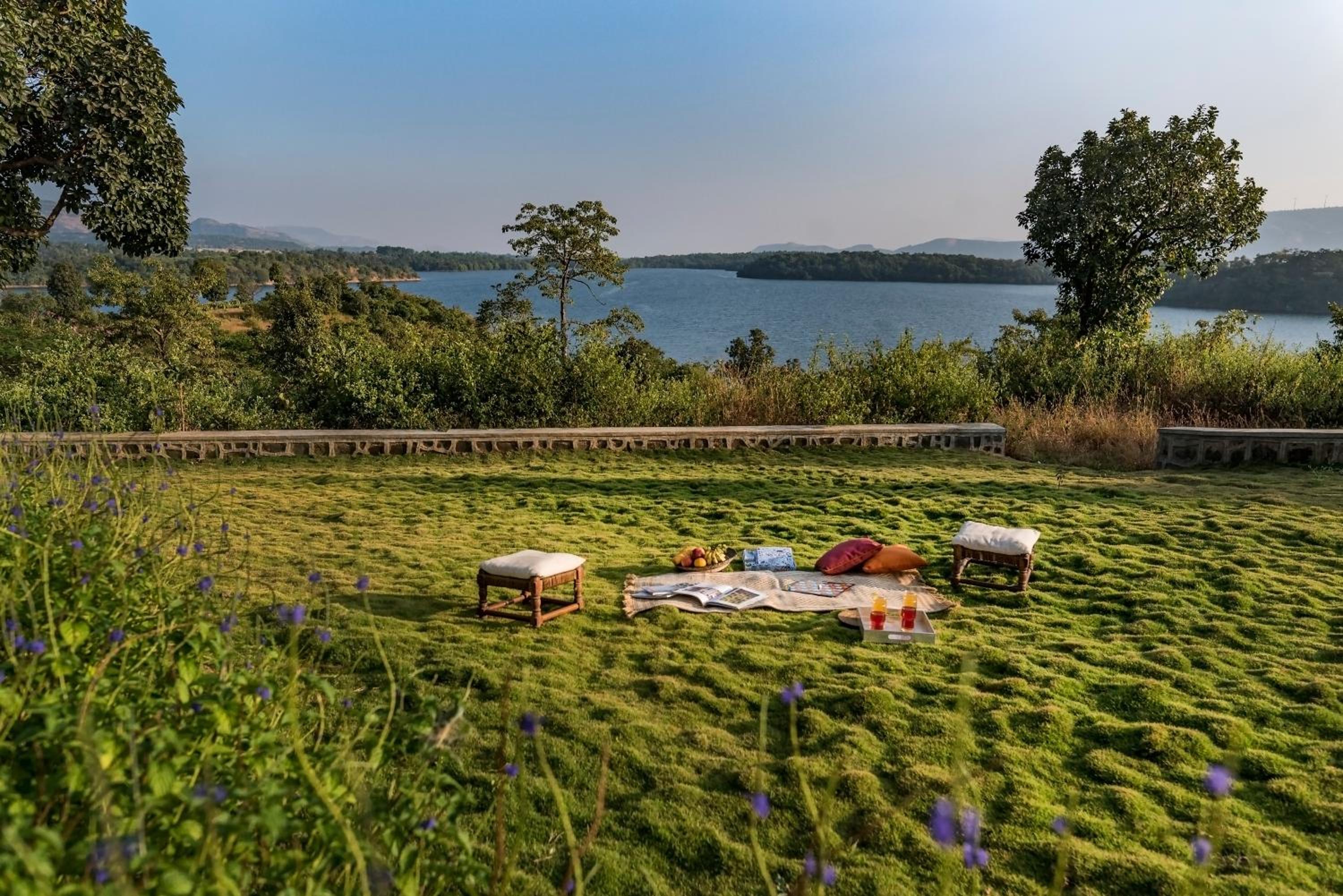 SaffronStays Anantham - 3BR Pet-Friendly Kerala-Style Lakefront Villa with Verandah & Views