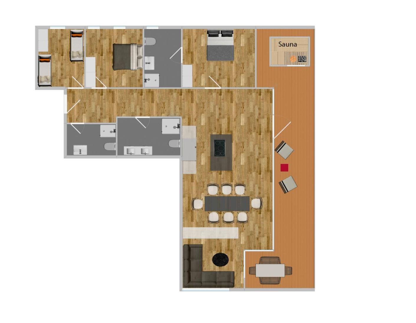 Luxus Penthouse Zentral by A-Appartments