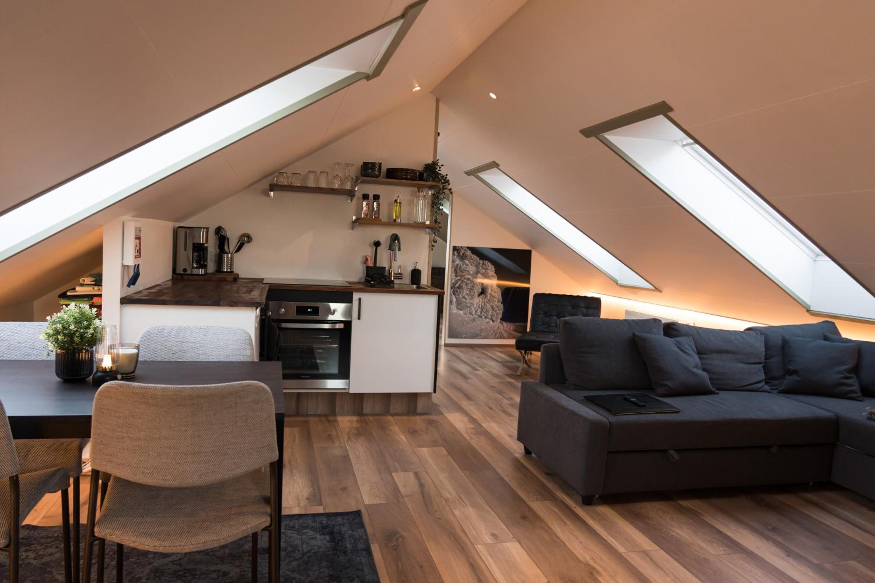 Scenic Penthouse - Ocean view & skylight windows