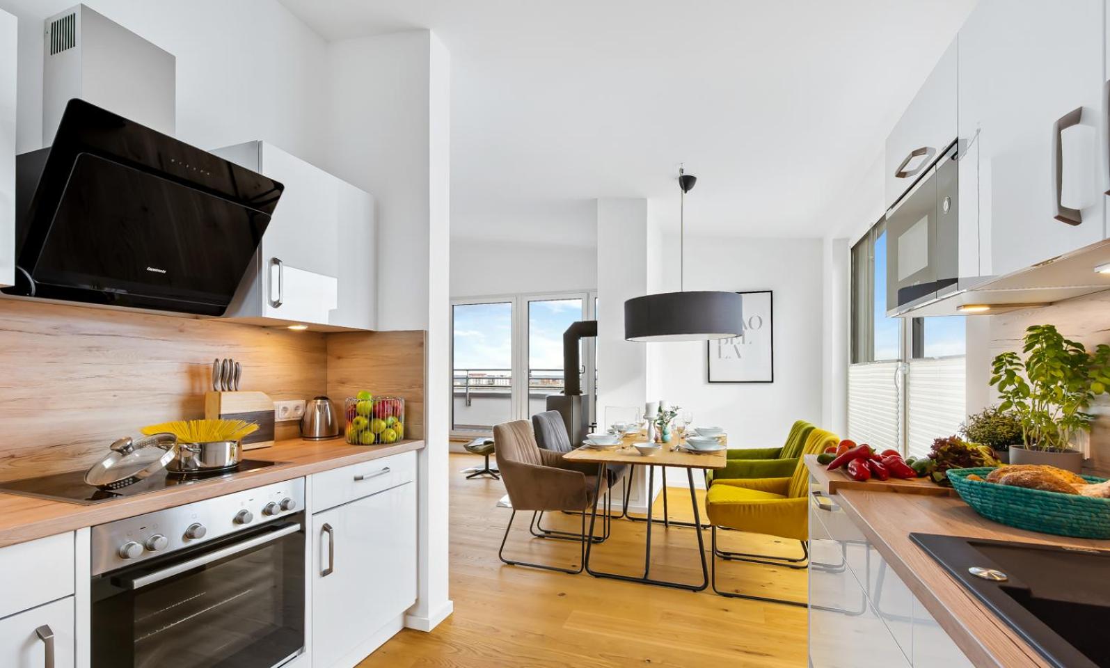 Penthouse Hygge mit Meerblick - Olpenitz
