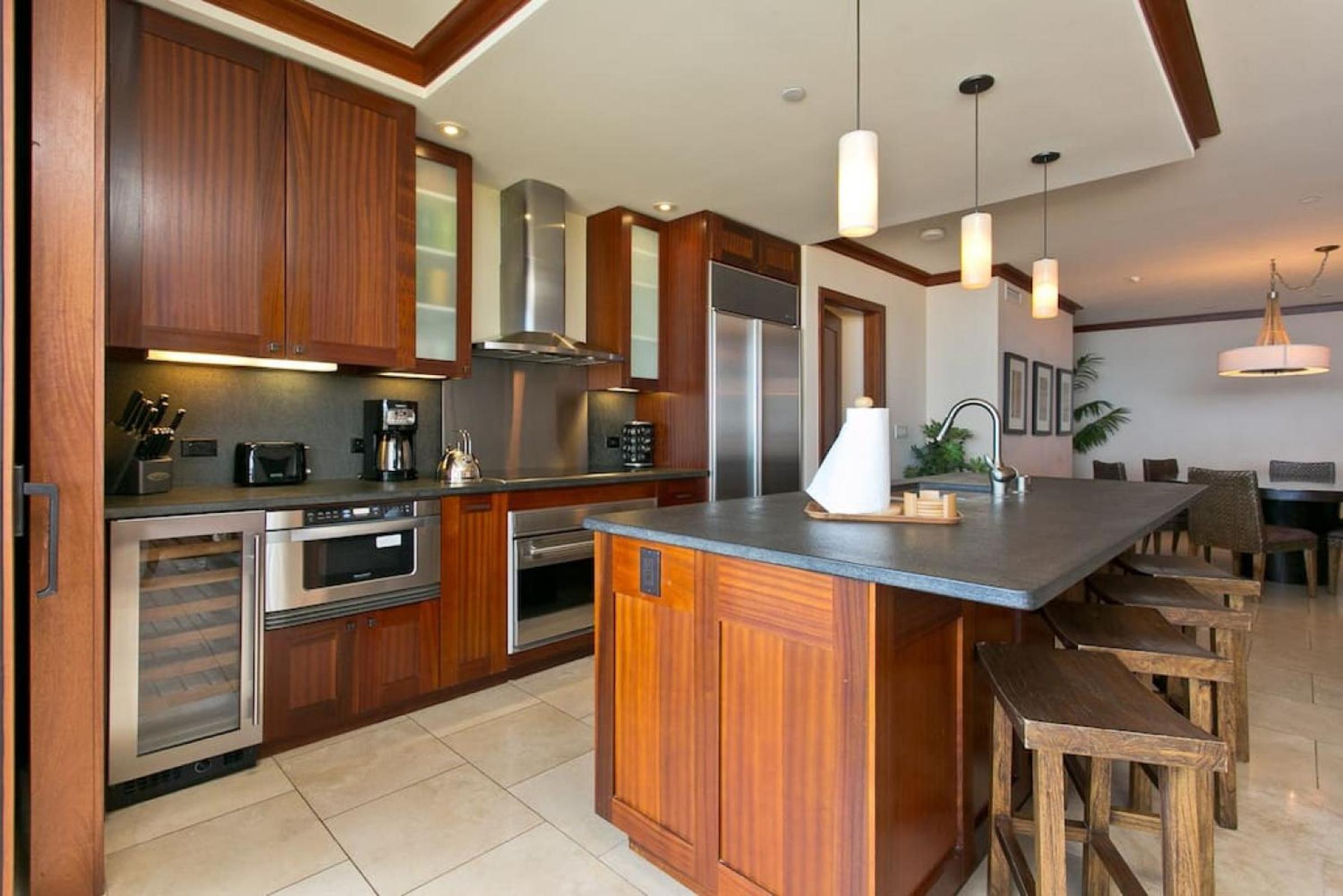 Ko Olina Beach Villas B210 - Beach Front Luxury 2BR 2BA Condo with 1 Free Parking view 3