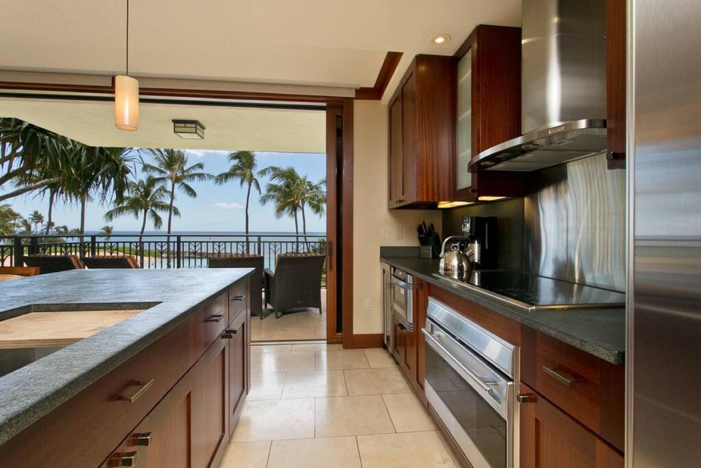 Ko Olina Beach Villas B210 - Beach Front Luxury 2BR 2BA Condo with 1 Free Parking view 5
