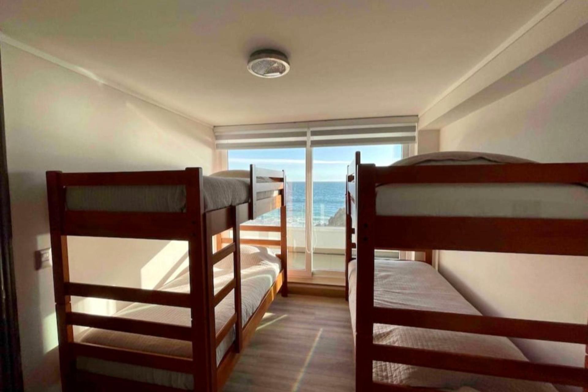 Apartamento en Playa Reñaca Villa del Mar Chile con vista al mar