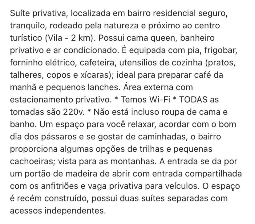Chale privativo para casais em Ilhabela