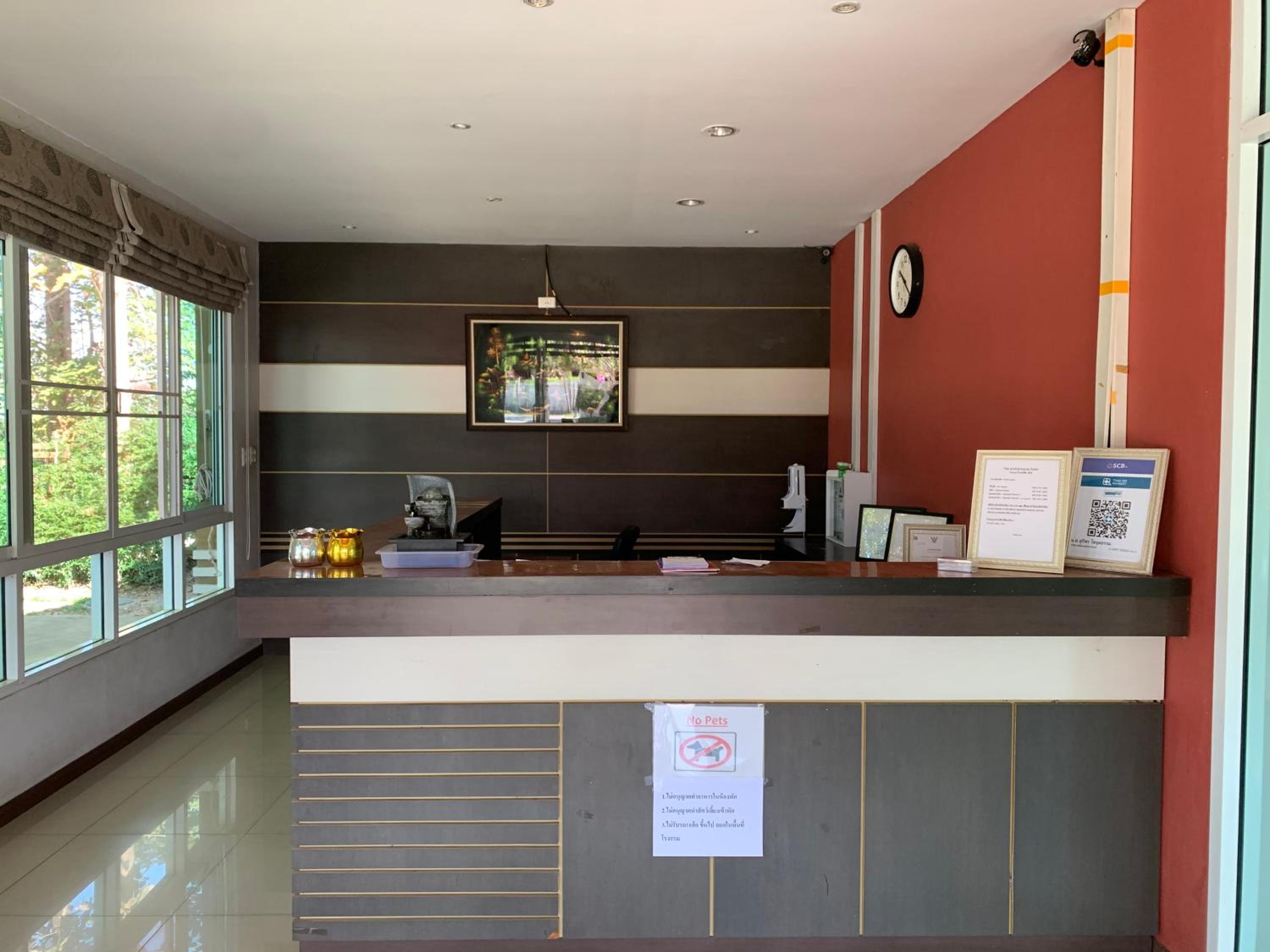 hotel reception