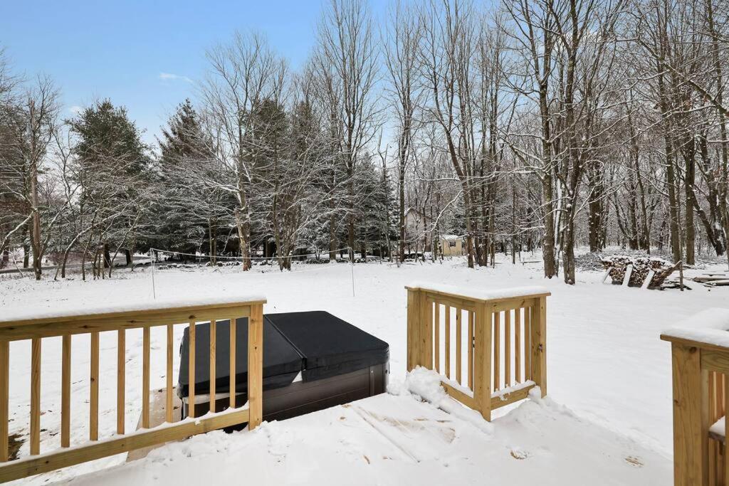 Hotel New! Cozy Pocono Retreat, Hot Tub, Ski, Fireplace