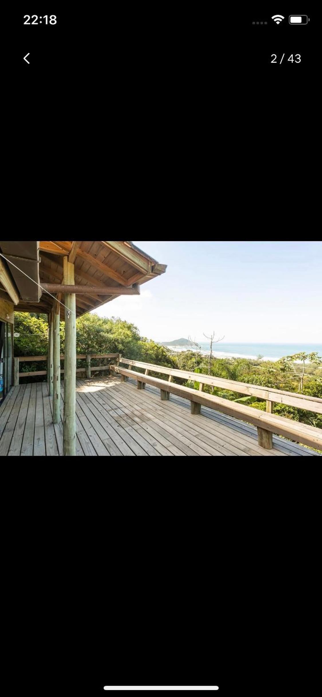 Um lugar mágico, praia do rosa, vista pro mar