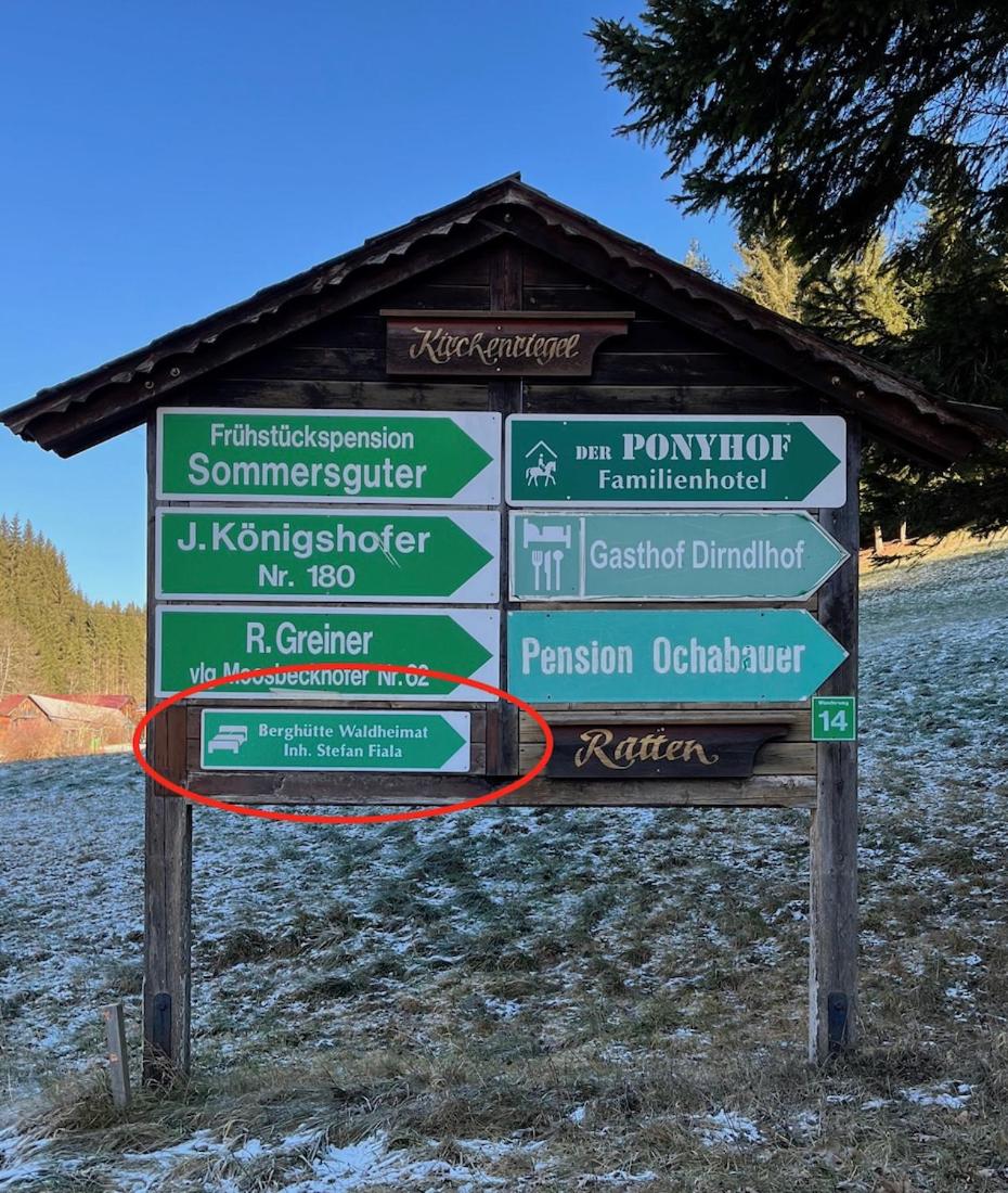 Berghütte Waldheimat