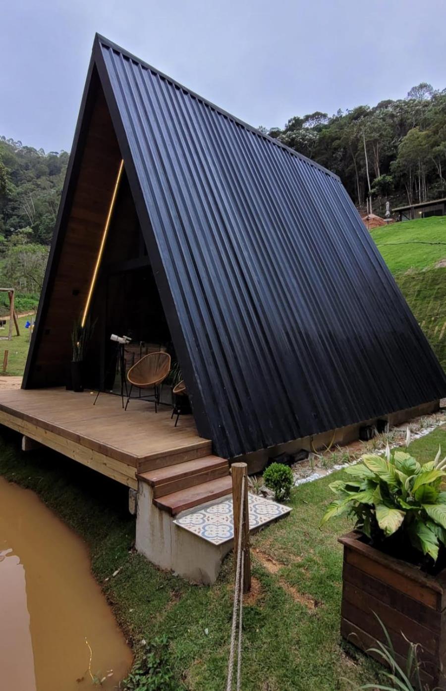 Cabana A frame Paraíso nas Montanhas