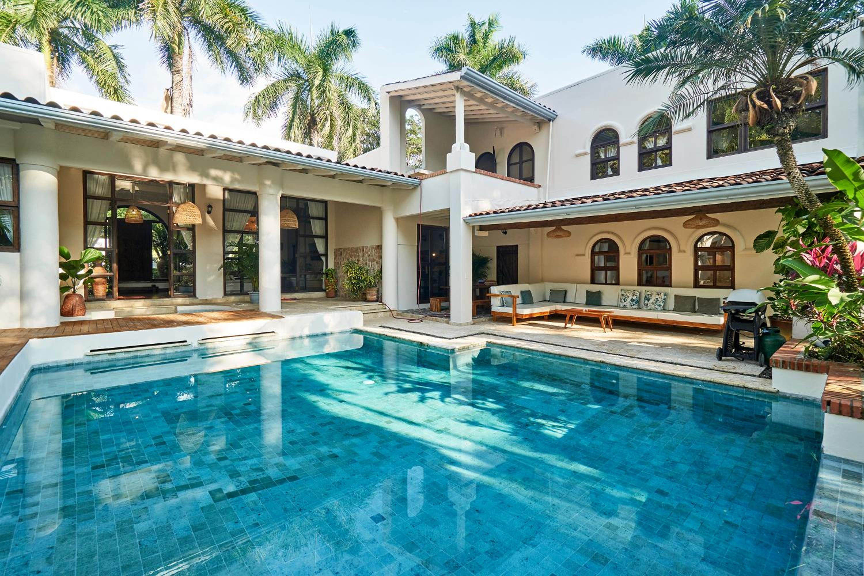 Oceana Beachfront Lux 6BR Retreat Villa Private Yoga Shala view 5