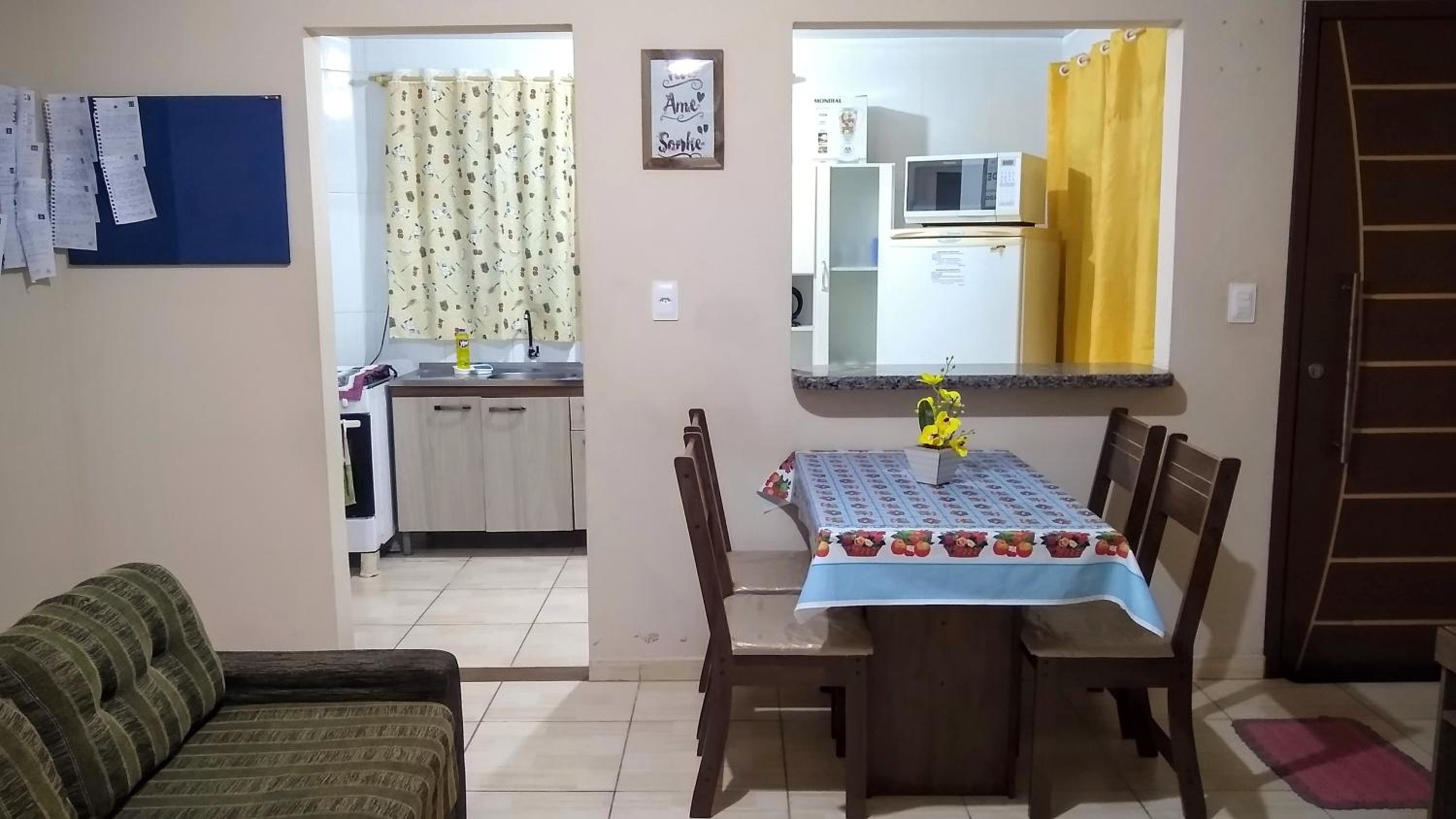 Apto jeito de casa entre mar e montanha AR