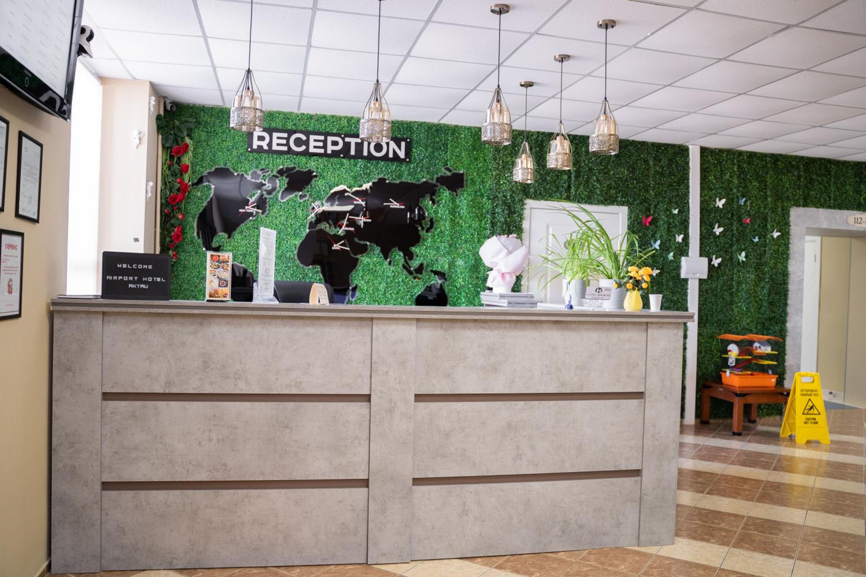 hotel reception