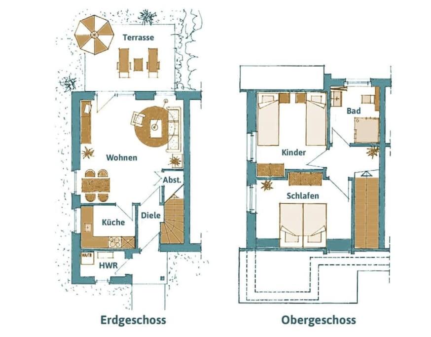 Ferienwohnung Lüttje Huck - Seeblick 2