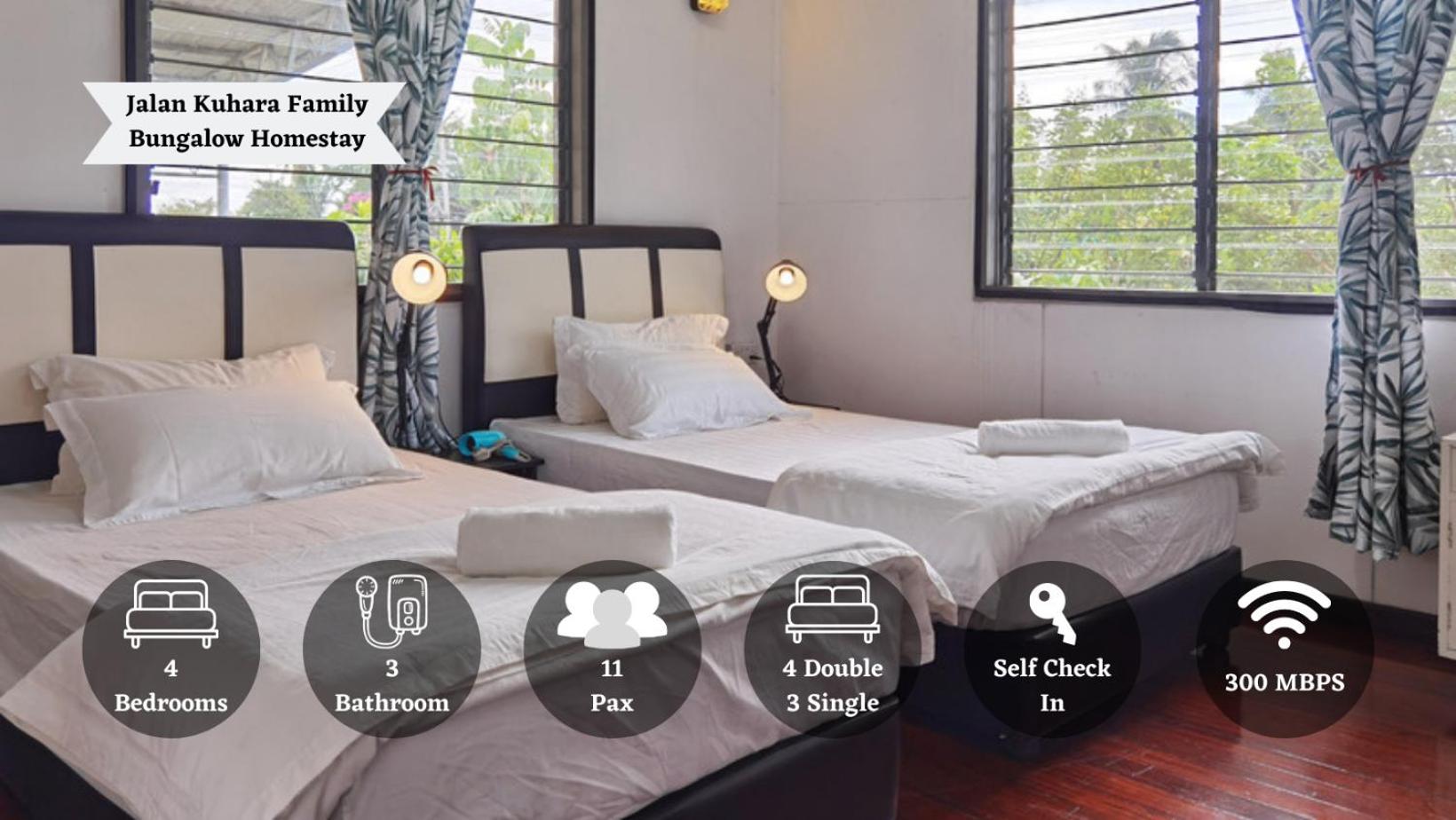Jalan Kuhara 300 mbps Detach Bungalow Family Fun BBQ Homestay photo 1