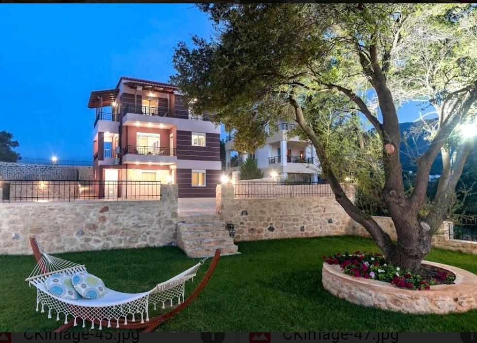 Villa Kermes Heated Pool view 2