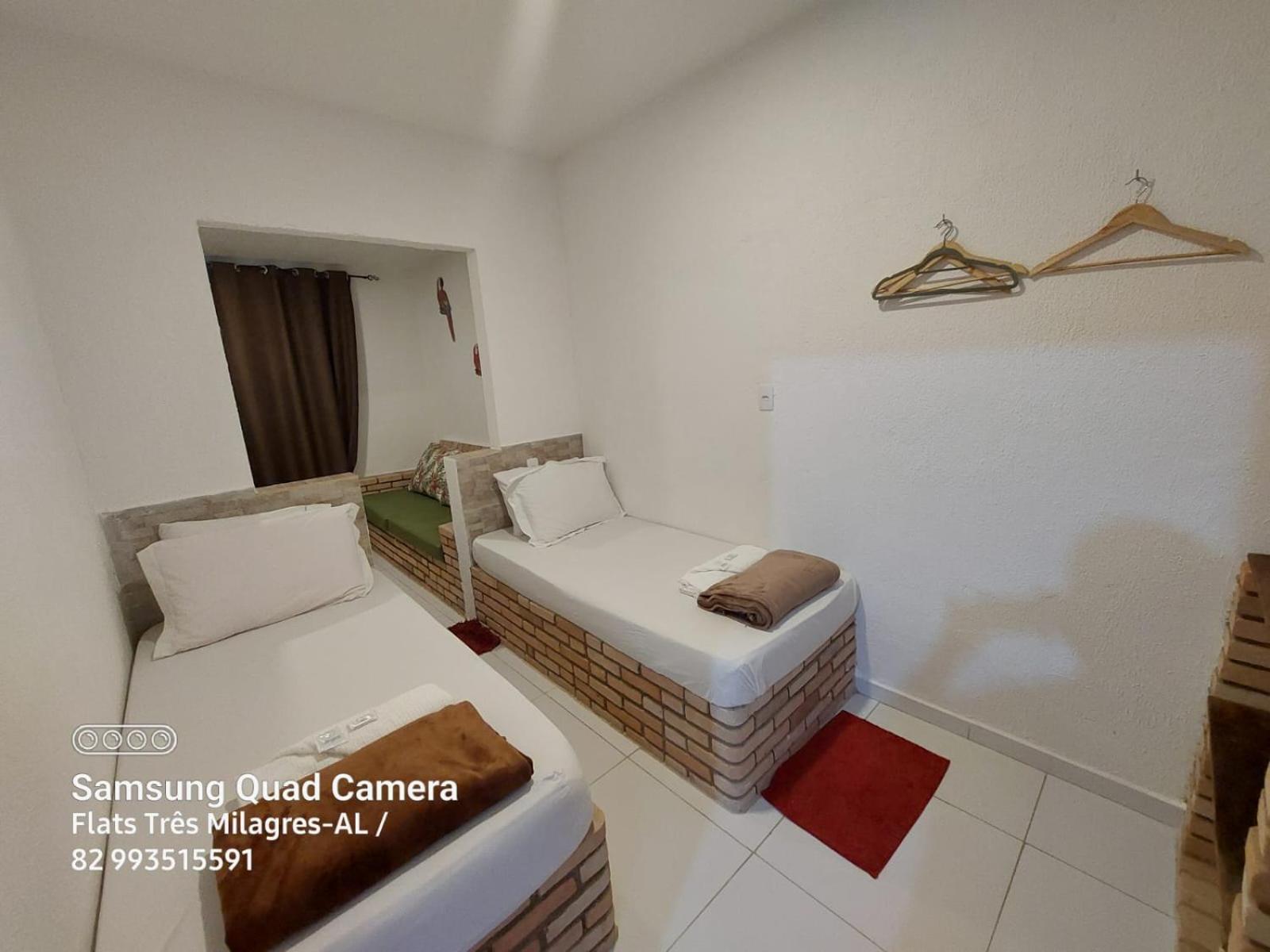 Flats-Pousada Três Milagres-Apartamentos completos em São Miguel dos Milagres-Centro-Primeiro conjunto antes da praia, 200m somente- com café opcional, bic