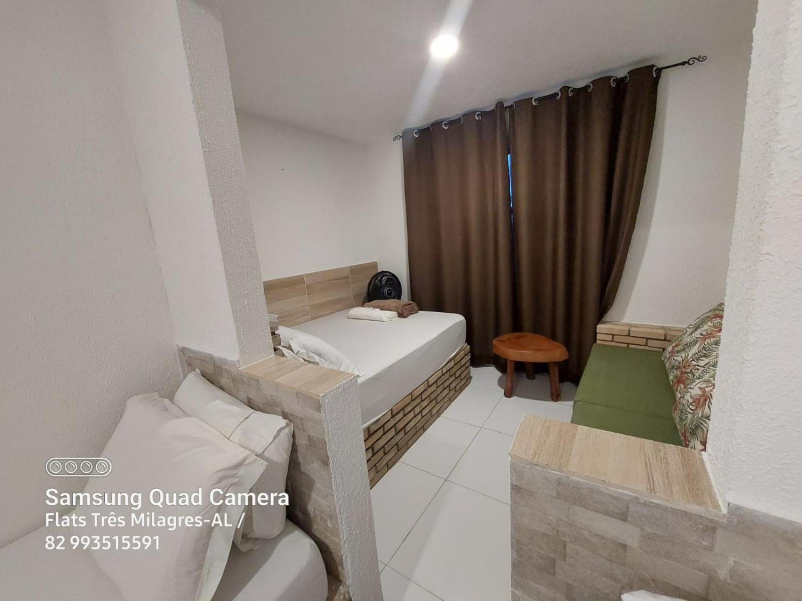 Flats-Pousada Três Milagres-Apartamentos completos em São Miguel dos Milagres-Centro-Primeiro conjunto antes da praia, 200m somente- com café opcional, bic