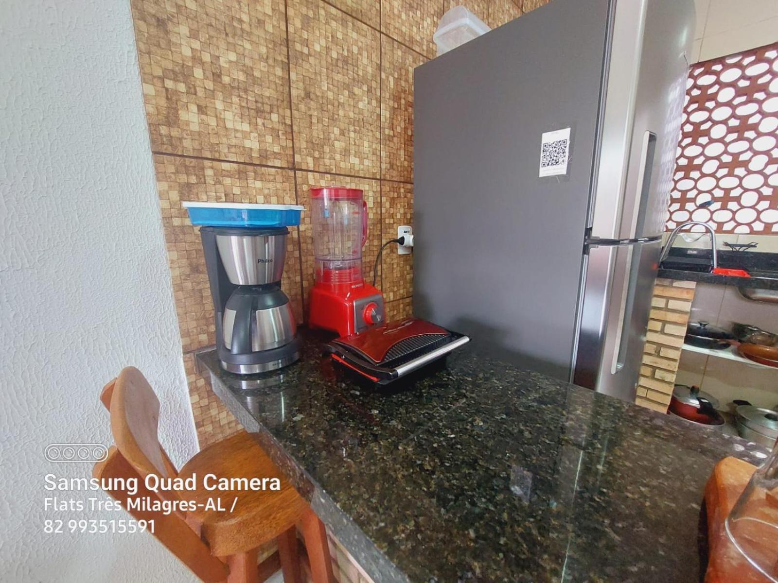 Flats-Pousada Três Milagres-Apartamentos completos em São Miguel dos Milagres-Centro-Primeiro conjunto antes da praia, 200m somente- com café opcional, bic