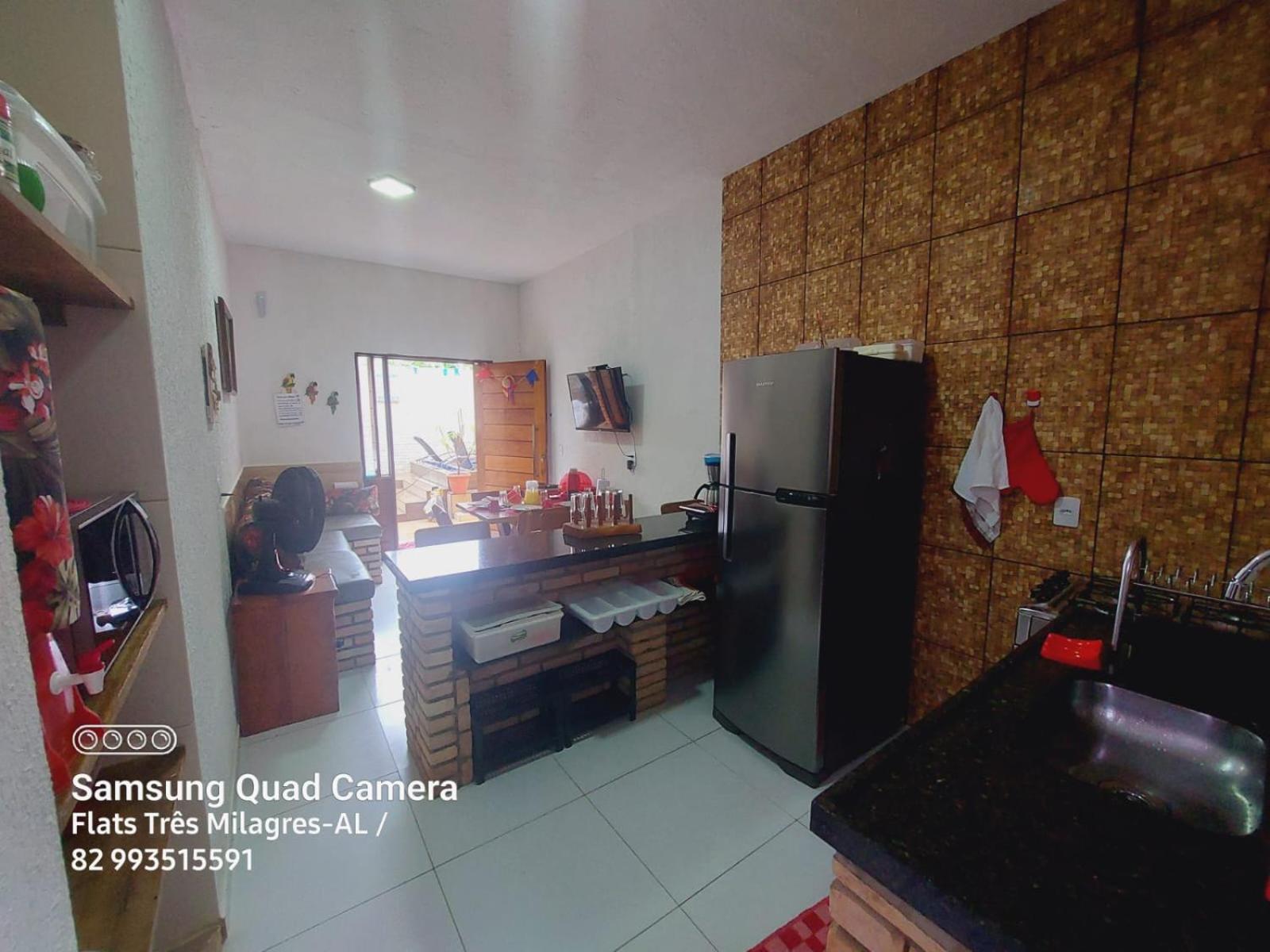 Flats-Pousada Três Milagres-Apartamentos completos em São Miguel dos Milagres-Centro-Primeiro conjunto antes da praia, 200m somente- com café opcional, bic