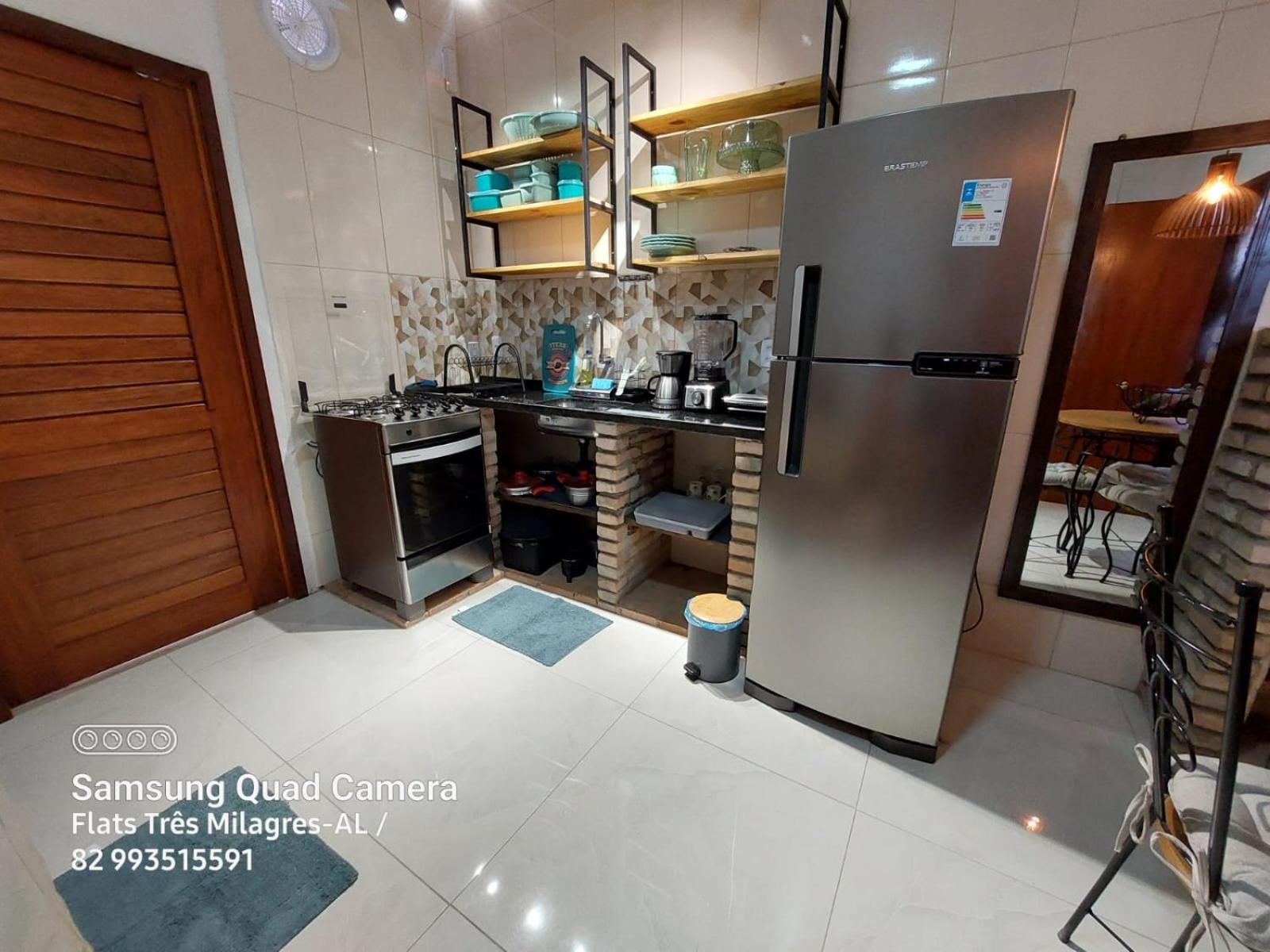 Flats-Pousada Três Milagres-Apartamentos completos em São Miguel dos Milagres-Centro-Primeiro conjunto antes da praia, 200m somente- com café opcional, bic