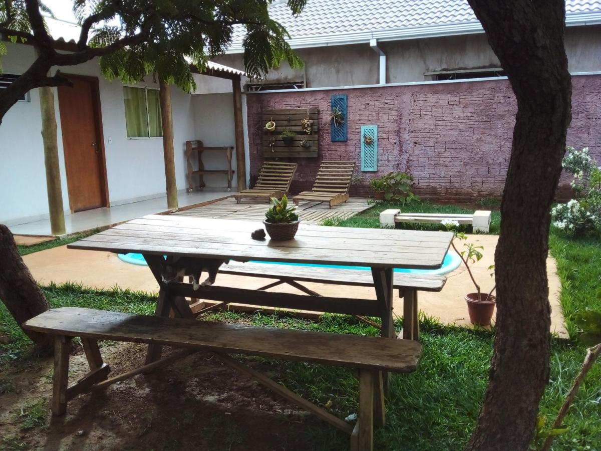 outdoor BBQ area