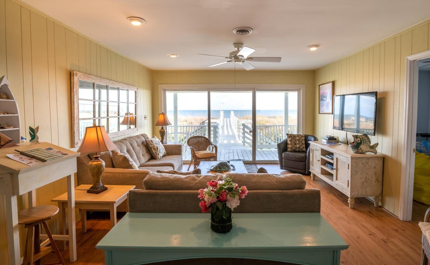 Oceanfront Pet Friendly Private Home