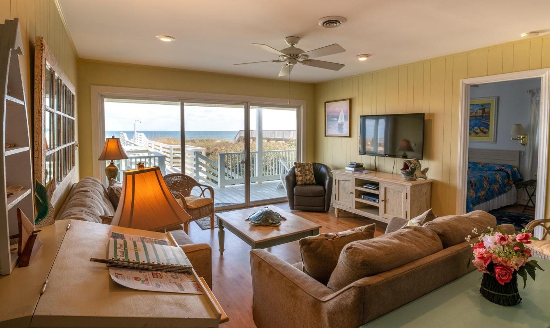 Oceanfront Pet Friendly Private Home