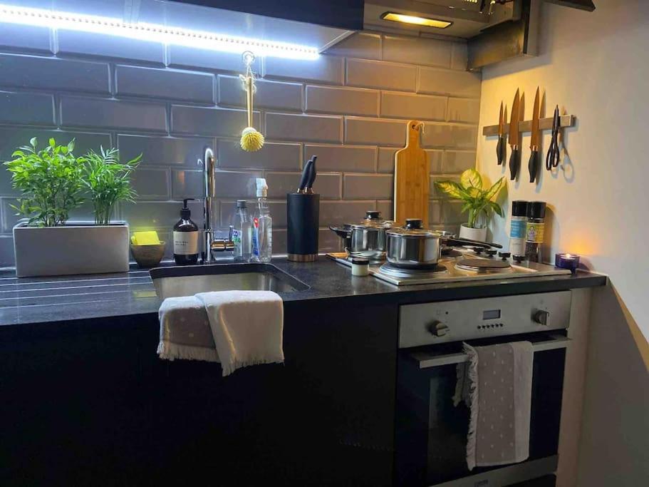 Spitalfields Market Penthouse Flat with balcony