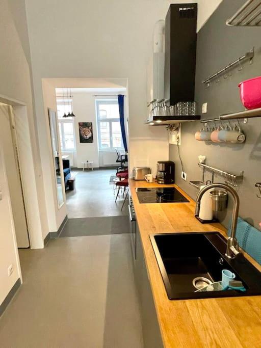 Klimatisierte Sehr Zentrale Wohnung-Loftstyle-